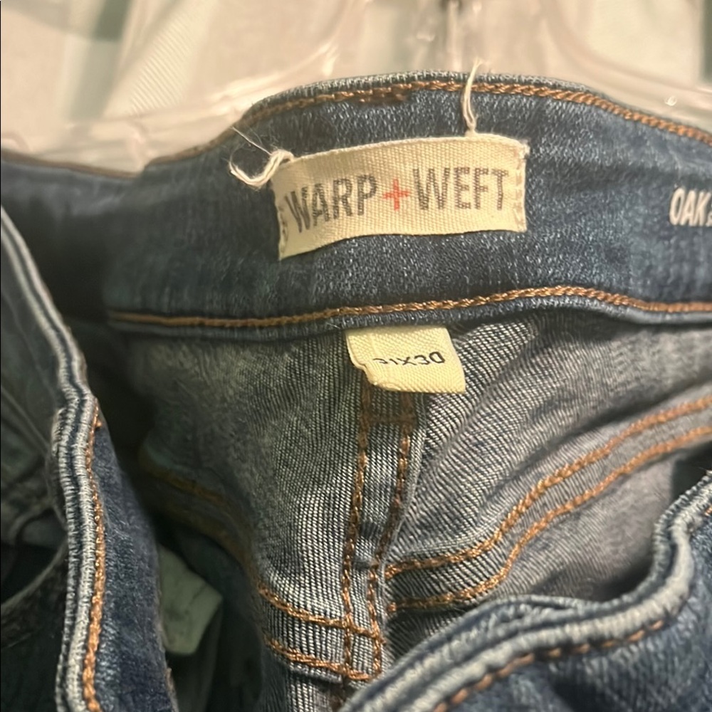 Warp + Weft Dark and Light Blue Denim
